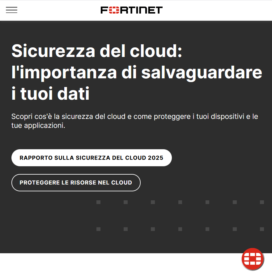 Sicurezza cloud e i tuoi dati